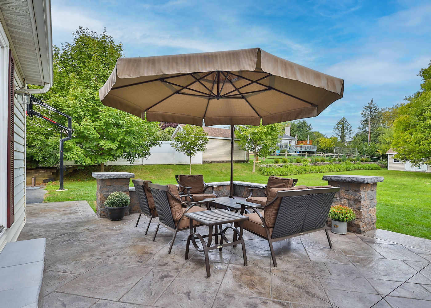 Byrd Avenue outdoor living and paver patio project by ASRE photo 3