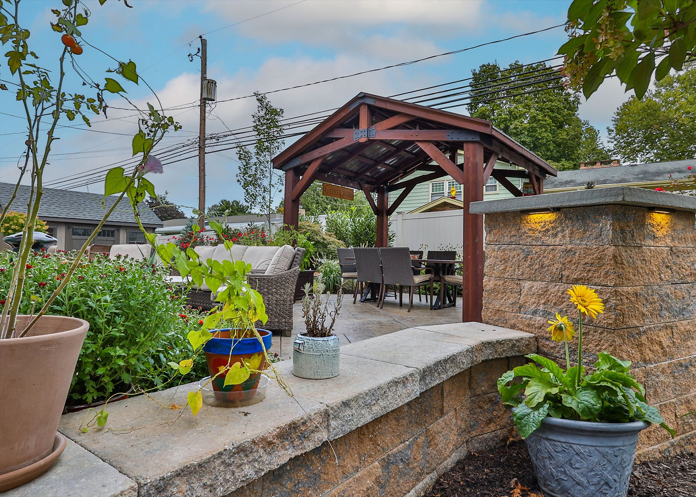 Meadowbrook Circle patio, pergola and outdoor living project by ASRE photo 5