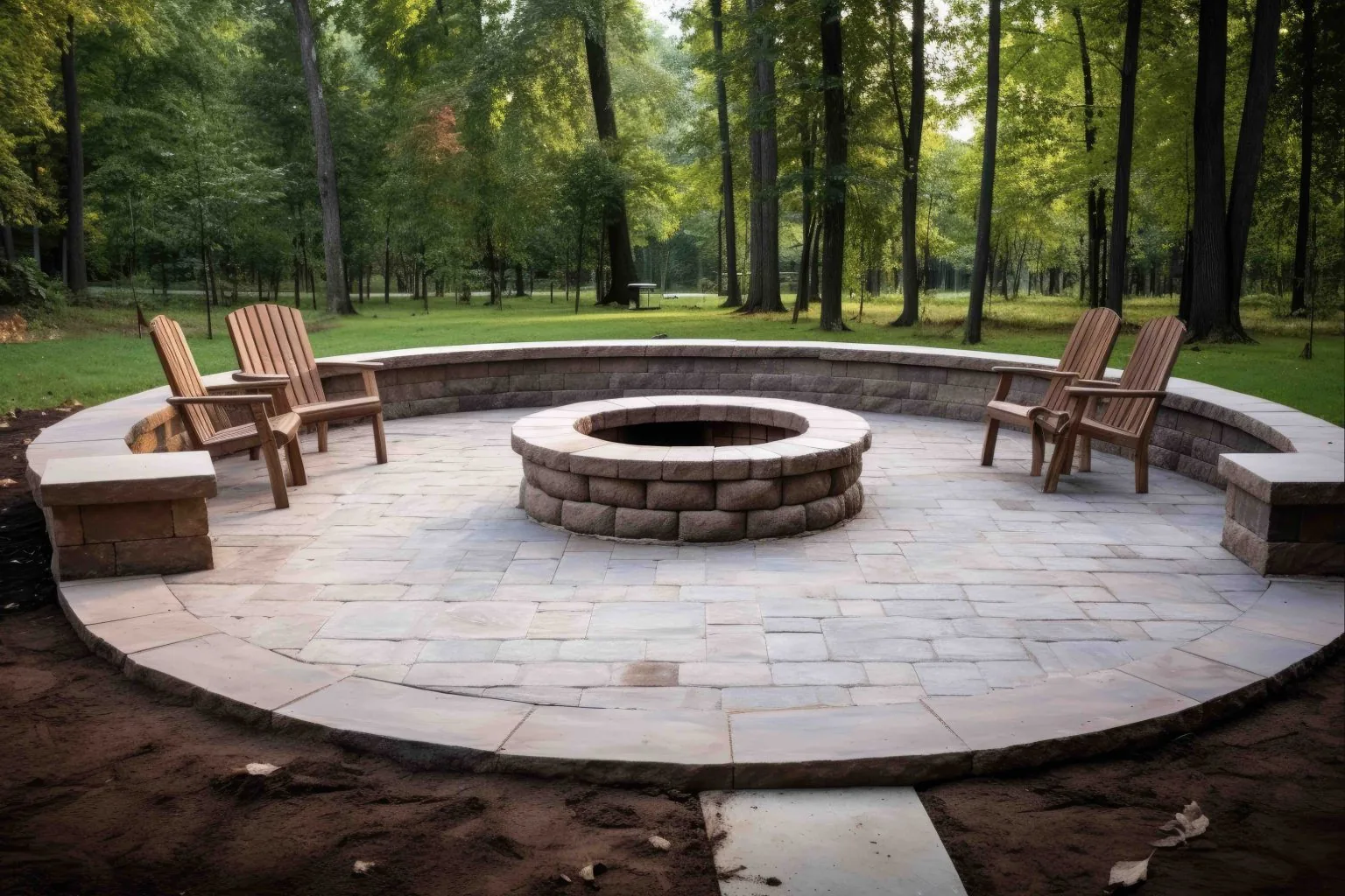 For New Seating Areas or Patios Showing Wear